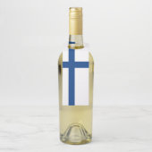 フィンランド国旗 ボトルネックタグ (ボトル)