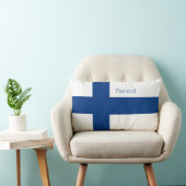 フィンランド国旗 ランバークッション (椅子)