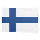 フィンランド国旗 枕カバー (裏面)