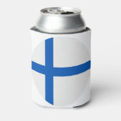 フィンランド国旗 缶クーラー (缶裏面)