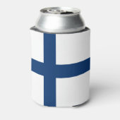 フィンランド国旗 缶クーラー (缶裏面)