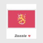 フィンランド国旗（1917年12月–1918年5月） シール (シート)