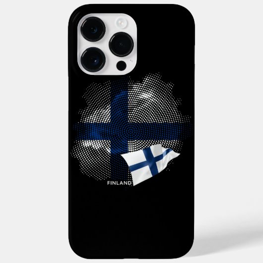 フィンランド国旗 Case-Mate iPhoneケース (裏面)