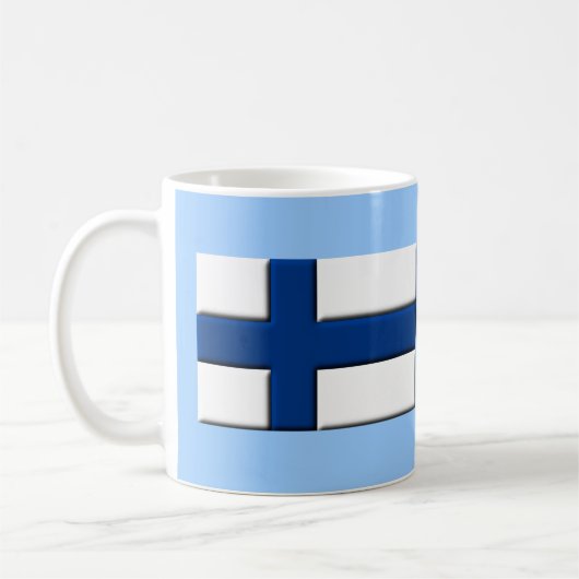 フィンランド国旗 Suomi マグカップ (左)