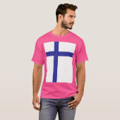 フィンランド国旗 Tシャツ (正面フル)