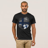 フィンランド国旗 Tシャツ (正面フル)