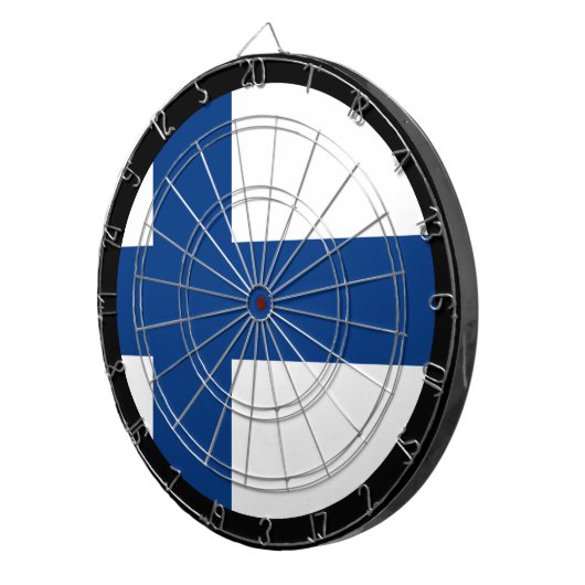 フィンランド国旗Dartboard & Finnish / game board ダーツボード (正面右)