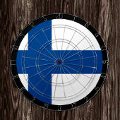フィンランド国旗Dartboard & Finnish / game board ダーツボード