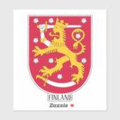 フィンランド国軍愛国コート シール (シート)