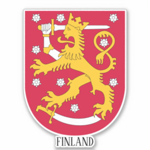 フィンランド国軍愛国コート シール