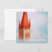 フィンランド教会旅行ポスター (正面/裏面)