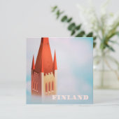 フィンランド教会旅行ポスター (スタンド正面)