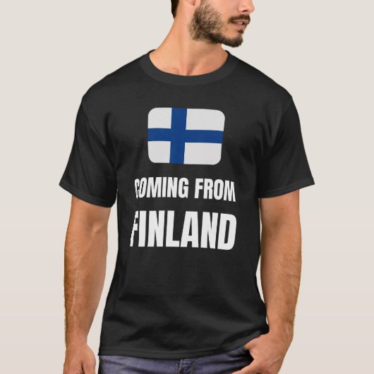 フィンランド来出身の Tシャツ (正面)