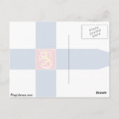 フィンランド海軍国旗 ポストカード (裏面)