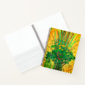 フィンランド湾のブーケ、モダンフローラ・アート ノートブック (内部)
