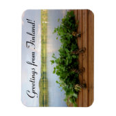 フィンランド磁石のご挨拶 マグネット (縦)