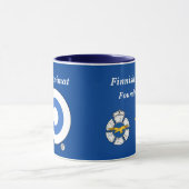 フィンランド空軍(イルマボイマ)11オズマグ マグカップ (中央)