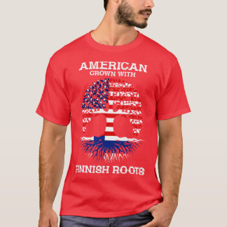 フィンランド系アメリカ合衆国フィンランド Tシャツ