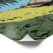 フィンランド自然イラストレーション ポスター (コーナー)