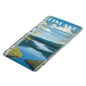 フィンランド自然イラストレーション マグネット (左側)