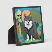 フィンランド語で書かれたラプーン フォトプラーク (正面)