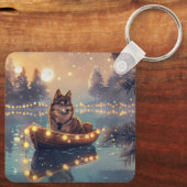 フィンランド語ラプントクリスマスフェスティバル航海 キーホルダー (裏面)