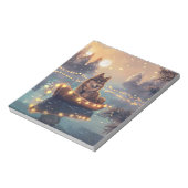 フィンランド語ラプントクリスマスフェスティバル航海 ノートパッド (回転)