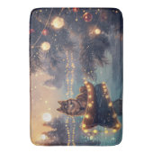 フィンランド語ラプントクリスマスフェスティバル航海 バスマット (正面縦)