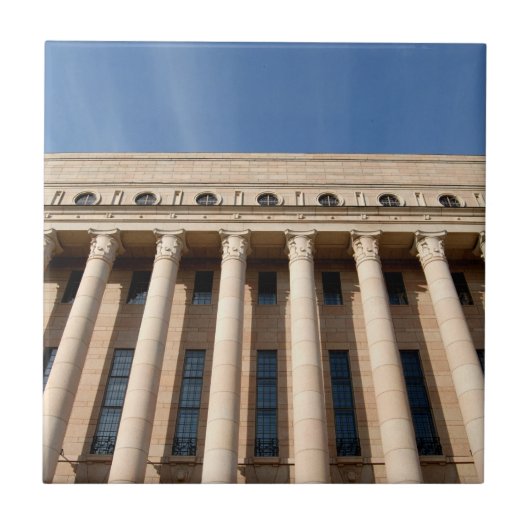 フィンランド議会 タイル (正面)