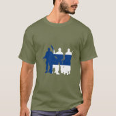 フィンランド軍隊単位 Tシャツ (正面)