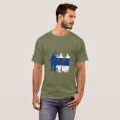 フィンランド軍隊単位 Tシャツ (正面フル)