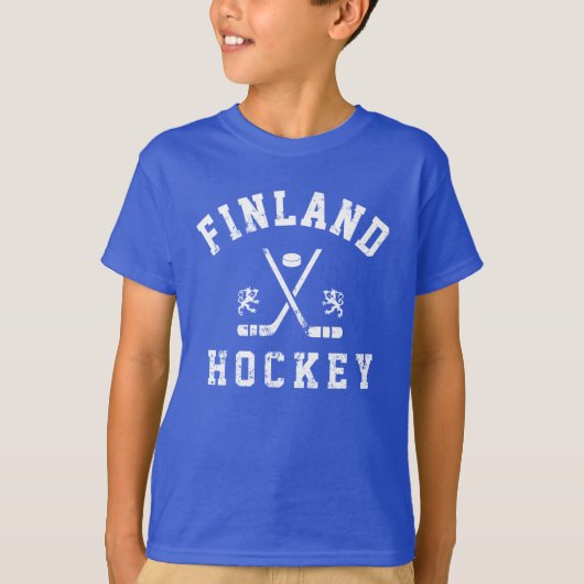フィンランド アイスホッケー Tシャツ (正面)