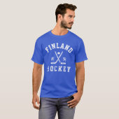 フィンランド アイスホッケー Tシャツ (正面フル)