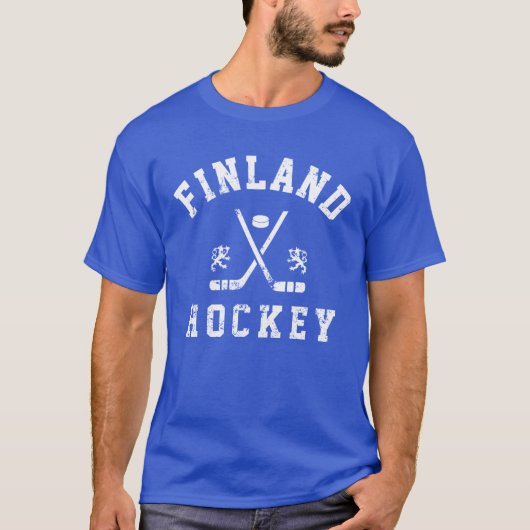 フィンランド アイスホッケー Tシャツ (正面)