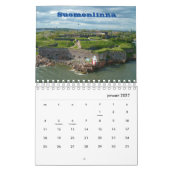 フィンランド カレンダー (1月 2027)