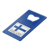 フィンランド クレジットカード栓抜き (正面アングル)