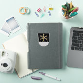 フィンランド、クーヴォラの紋章 シール (iPadカバー)