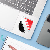 フィンランド、ジョエンスーの紋章 シール (ノートパソコンとiPhone)