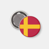 フィンランド・スウェーデン国旗 マグネット (正面/裏面)