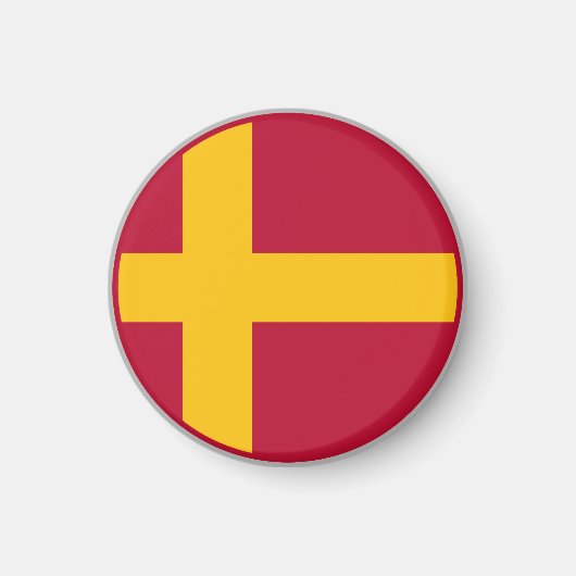 フィンランド・スウェーデン国旗 マグネット (正面)