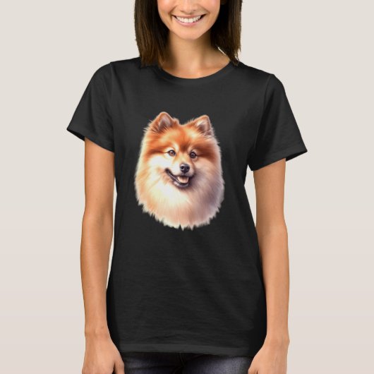 フィンランド・スピッツ Tシャツ (正面)