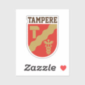 フィンランド，タンペレの紋章 シール (シート)