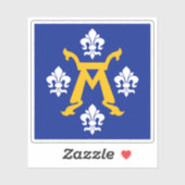 フィンランド・トゥルク国旗 シール (シート)