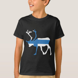 フィンランド トナカイ キッズTシャツ Tシャツ