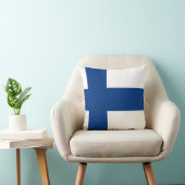 フィンランド(フィンランド)国旗 クッション (椅子)