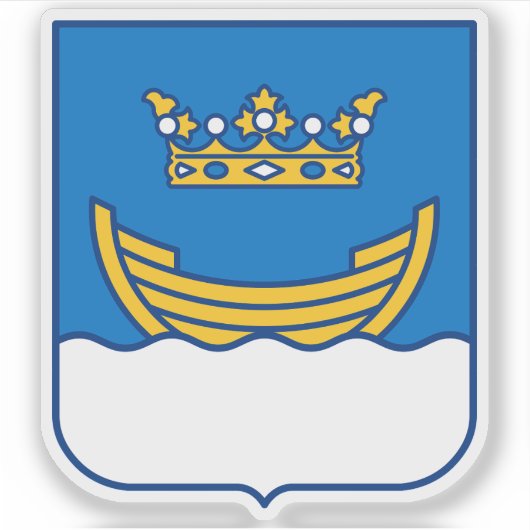 フィンランド、ヘルシンキの紋章 シール (正面)