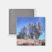 フィンランド，ヘルシンキ，シベリウス記念碑 マグネット (正面/裏面)