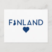 フィンランド ポストカード (正面)
