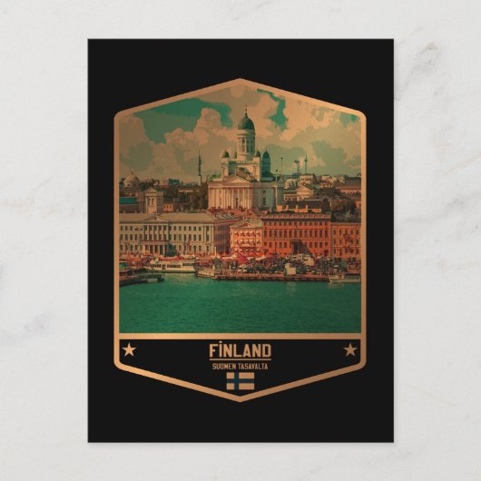 フィンランド ポストカード (正面)