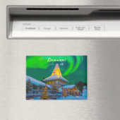 フィンランド、ロヴァニエミ - マジックオーロラ マグネット (インサイチュ (食洗機))